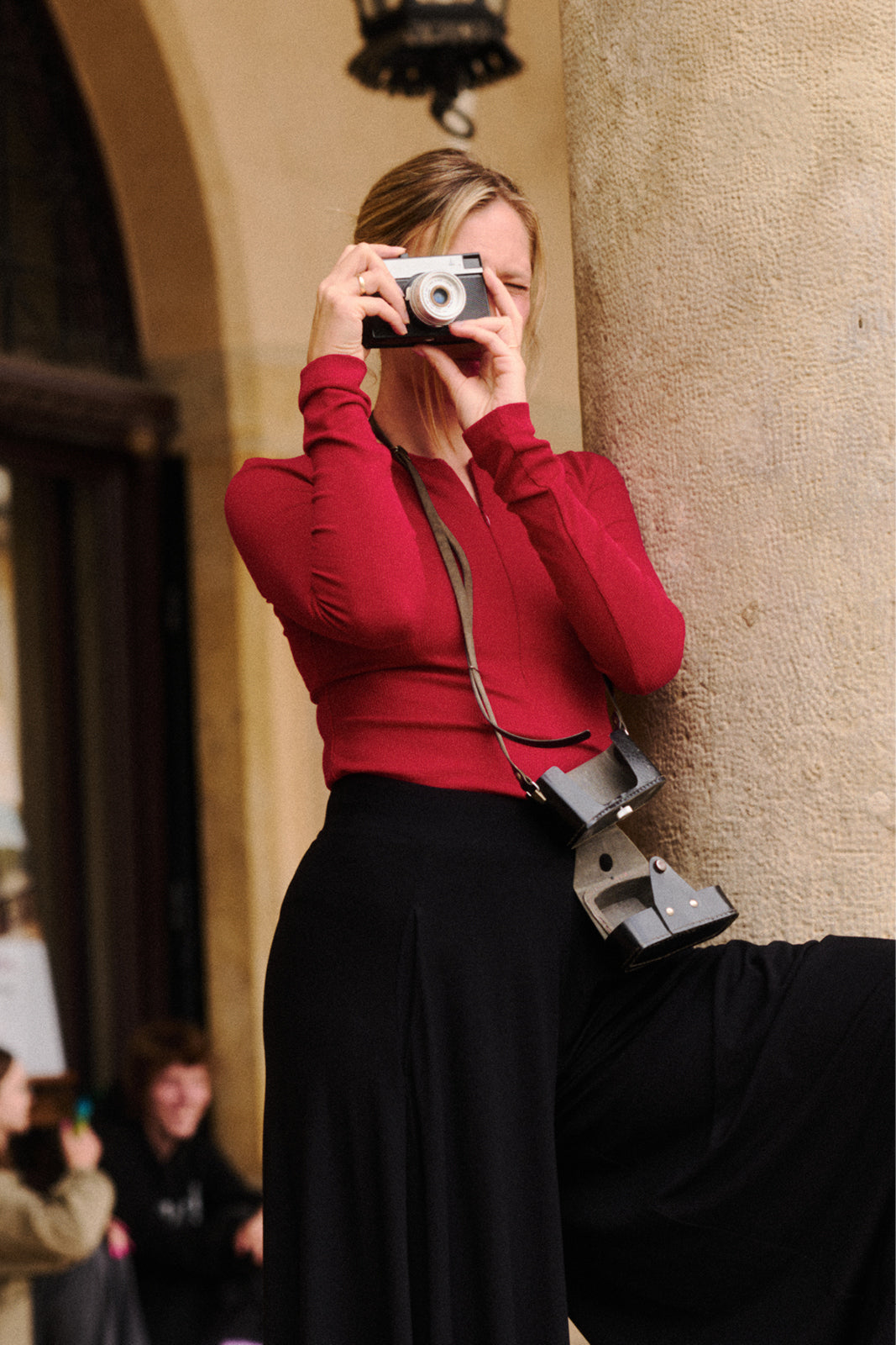 Blouse FREEDOM royal red