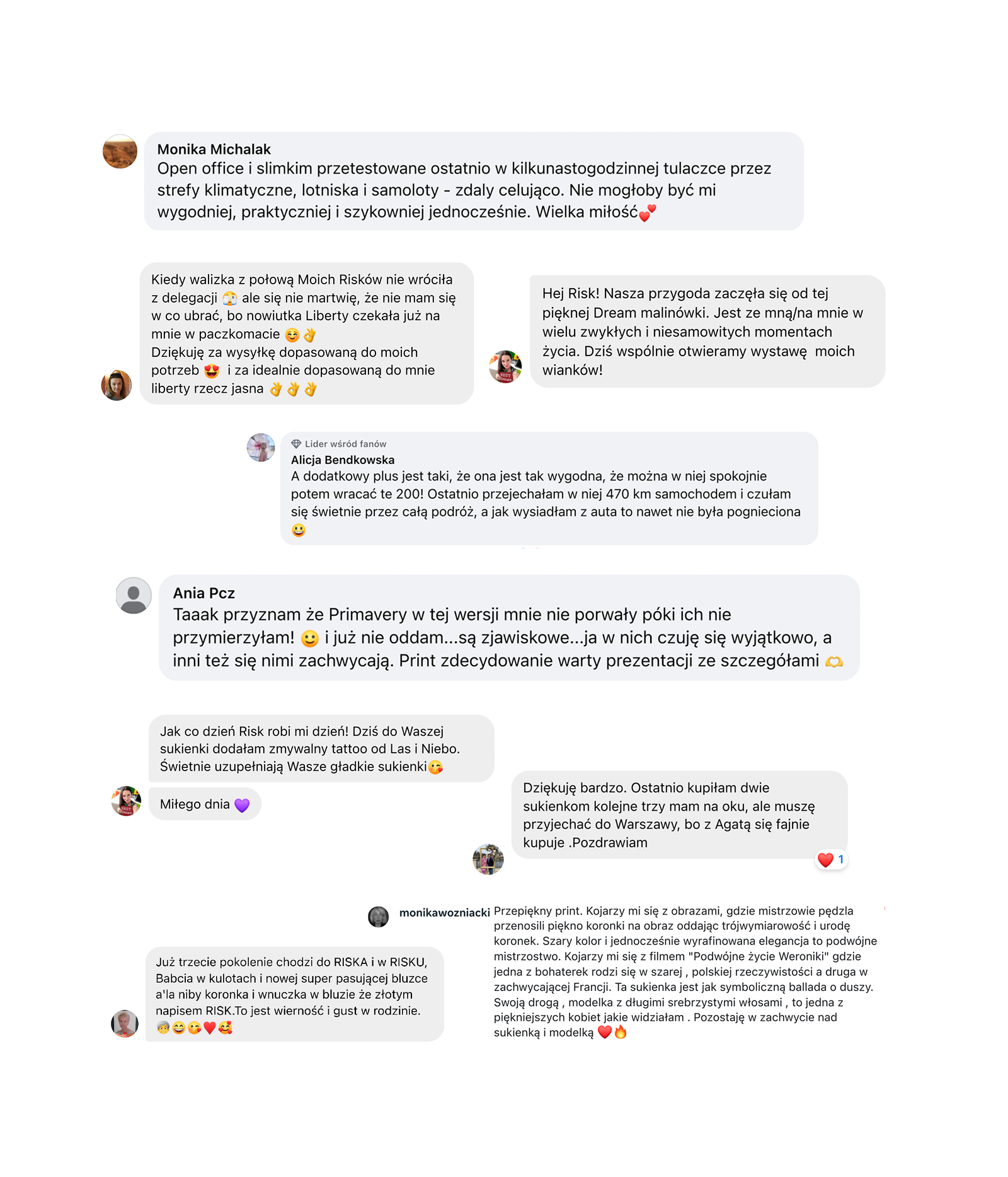 Recenzje klientów: pozytywne opinie o wygodnych, dopasowanych sukienkach i stylowych ubraniach z Polski
