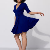 Dress CRAZY IN LOVE art blue