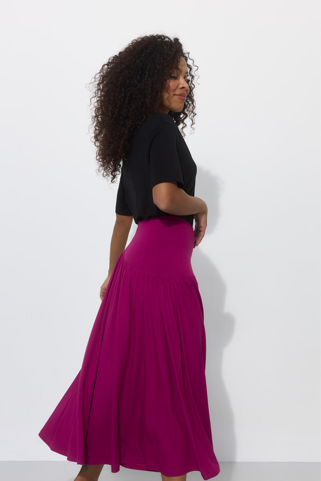 HIPS DON'T LIE MIDI purple
