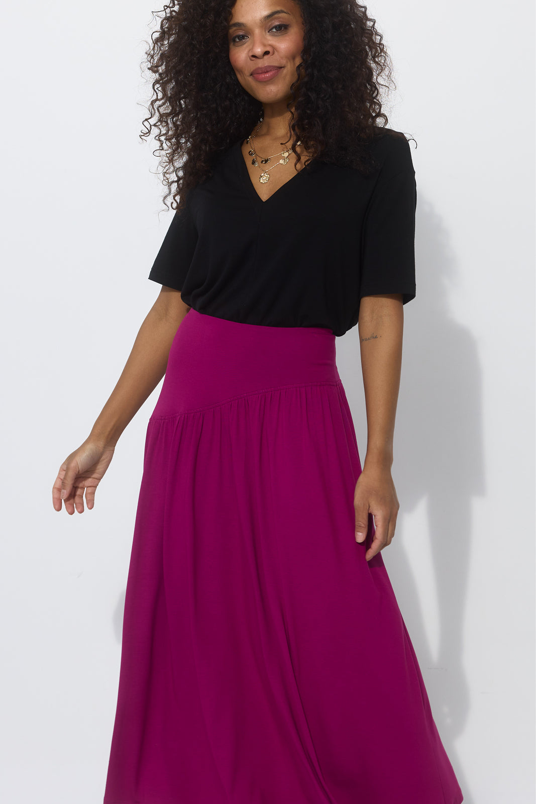 HIPS DON'T LIE MIDI purple