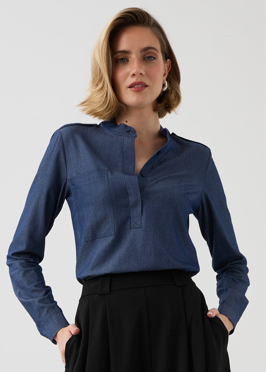 Koszula NOWA JOLKA navy blue jeans