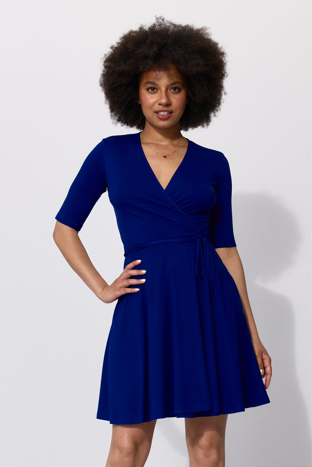 Dress CRAZY IN LOVE art blue