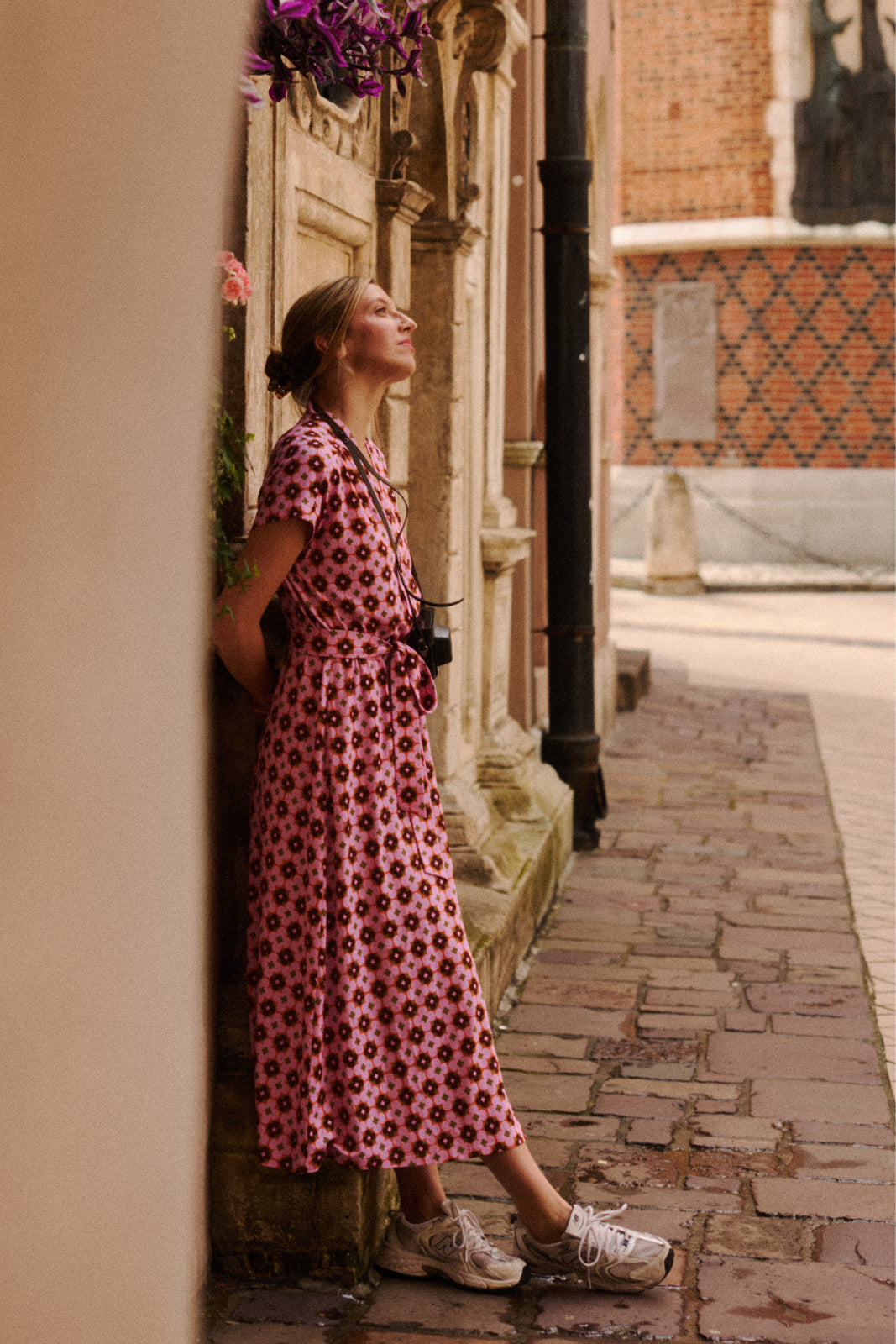 Dress TOMORROW WILL BE OURS print The Best of the 70s Small Flowers