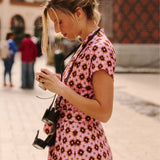 Dress TOMORROW WILL BE OURS print The Best of the 70s Small Flowers