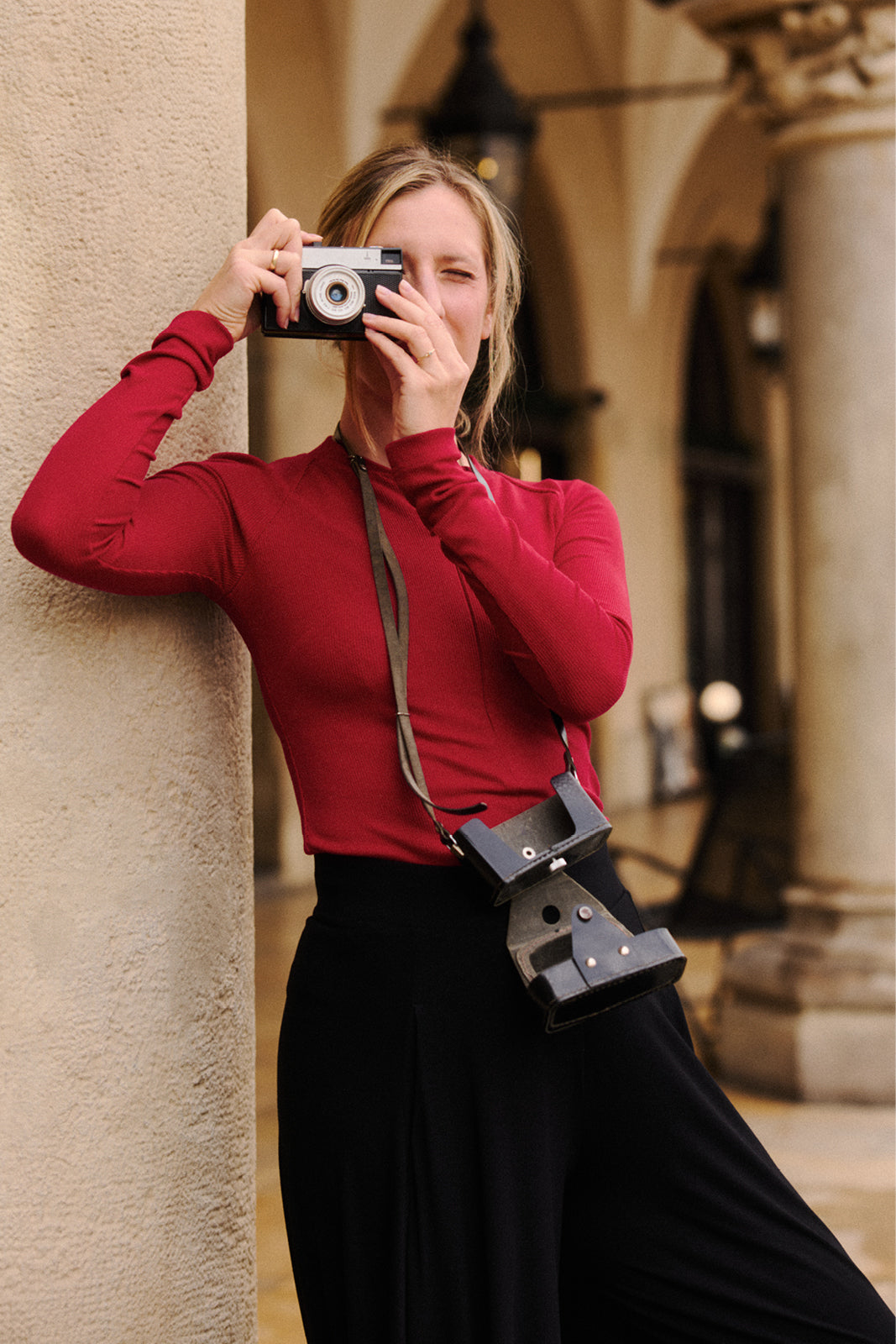 Blouse FREEDOM royal red
