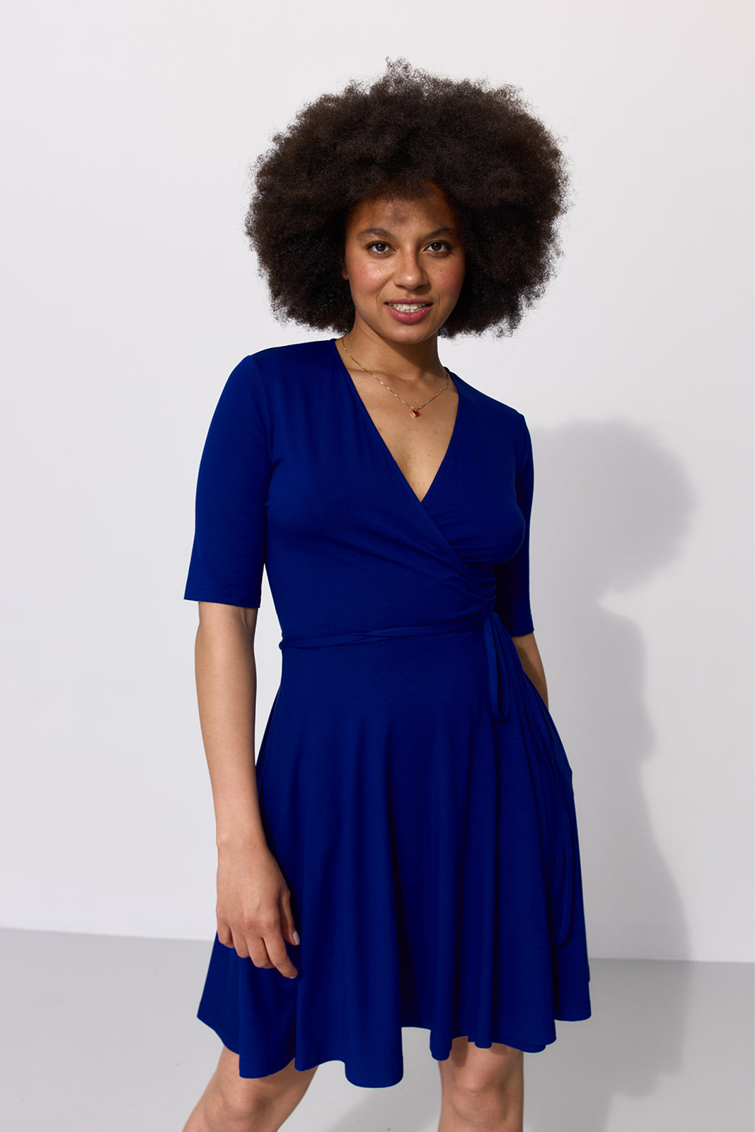 Dress CRAZY IN LOVE art blue