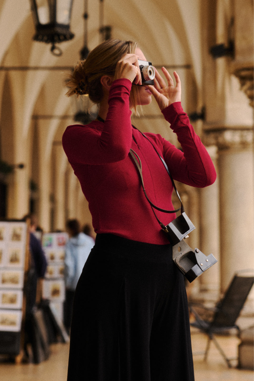 Blouse FREEDOM royal red