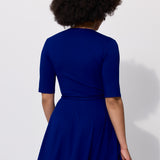Dress CRAZY IN LOVE art blue