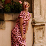 Dress TOMORROW WILL BE OURS print The Best of the 70s Small Flowers