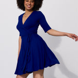 Dress CRAZY IN LOVE art blue