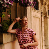 Dress TOMORROW WILL BE OURS print The Best of the 70s Small Flowers