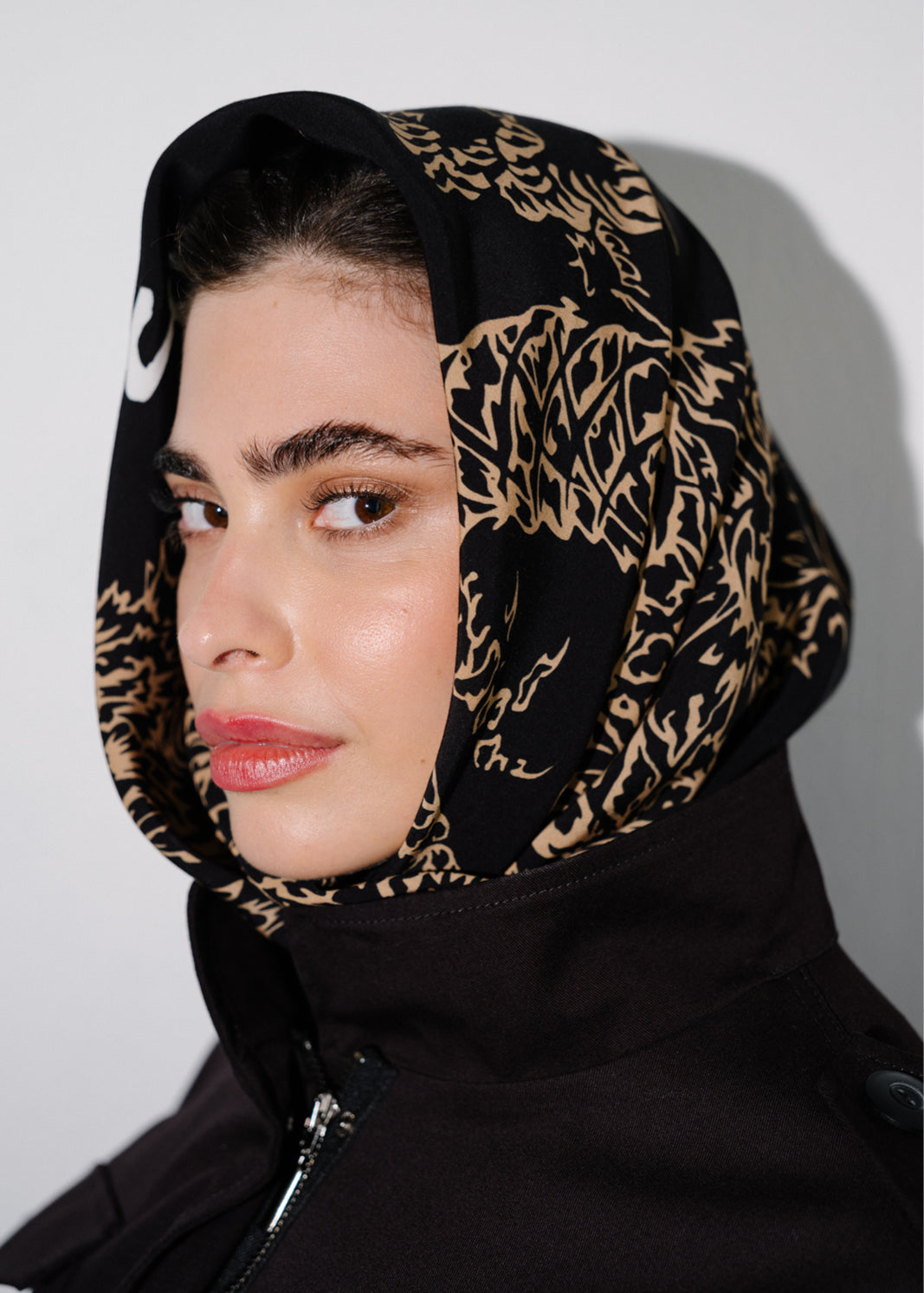 APASZKA print Swanski Studio black & gold