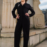 Kombinezon WORKWEAR black haft Swanski Studio