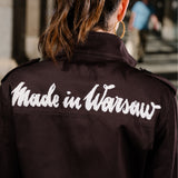 Jacket M65 black Swanski Studio embroidery
