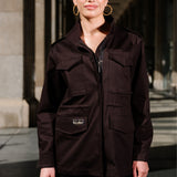 Jacket M65 black Swanski Studio embroidery