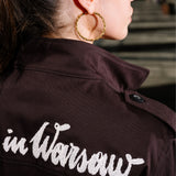 Jacket M65 black Swanski Studio embroidery