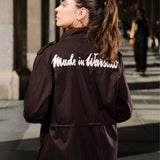 Jacket M65 black Swanski Studio embroidery