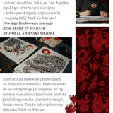 Sukienka DREAMGIRL z długim rękawem print Swanski Studio red