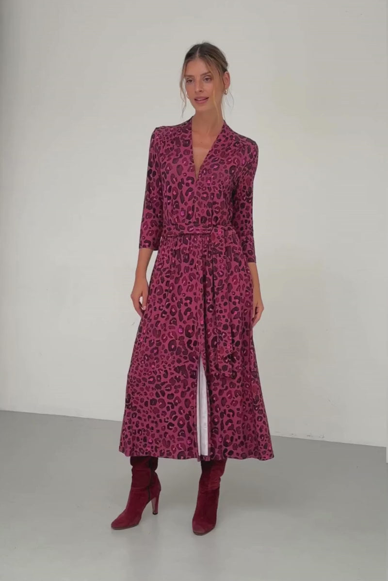 Sukienka LIBERTY DRESS print bloody leo