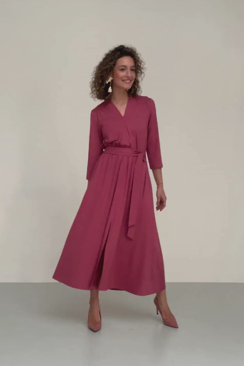 Sukienka LIBERTY DRESS dirty rose