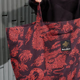 Torba BAG GIRL print Swanski Studio red